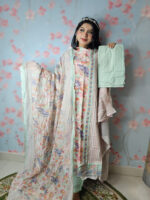 White and Blue Indian Three-Piece - Image 2
