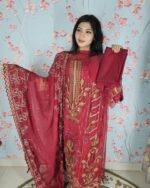 Red Pakistani Three Piece - Image 3